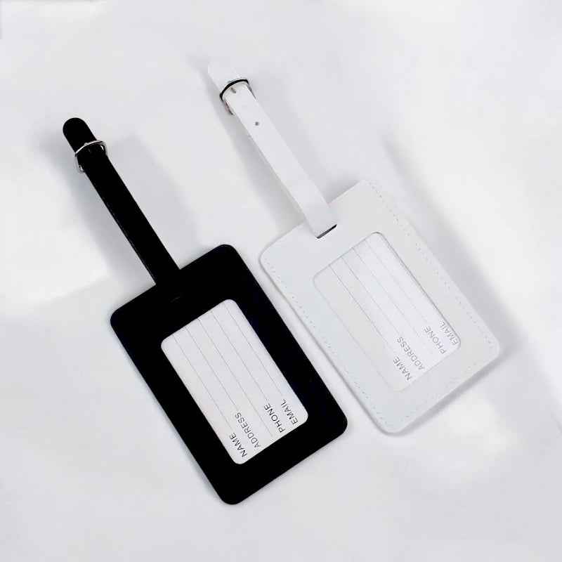 Set of Bride and Groom Luggage Tags