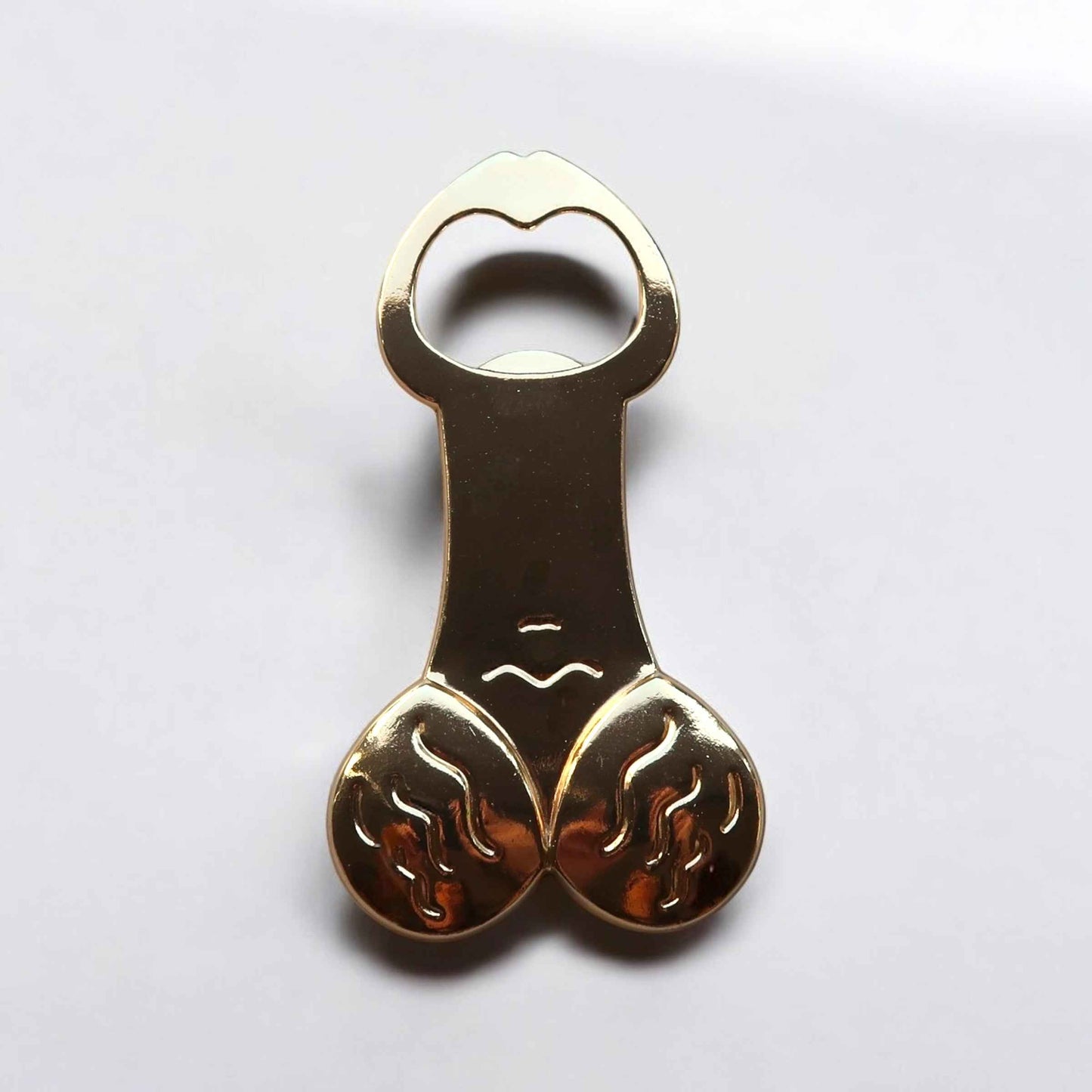 Golden Pecker Bottle Opener