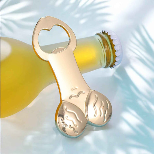 Golden Pecker Bottle Opener