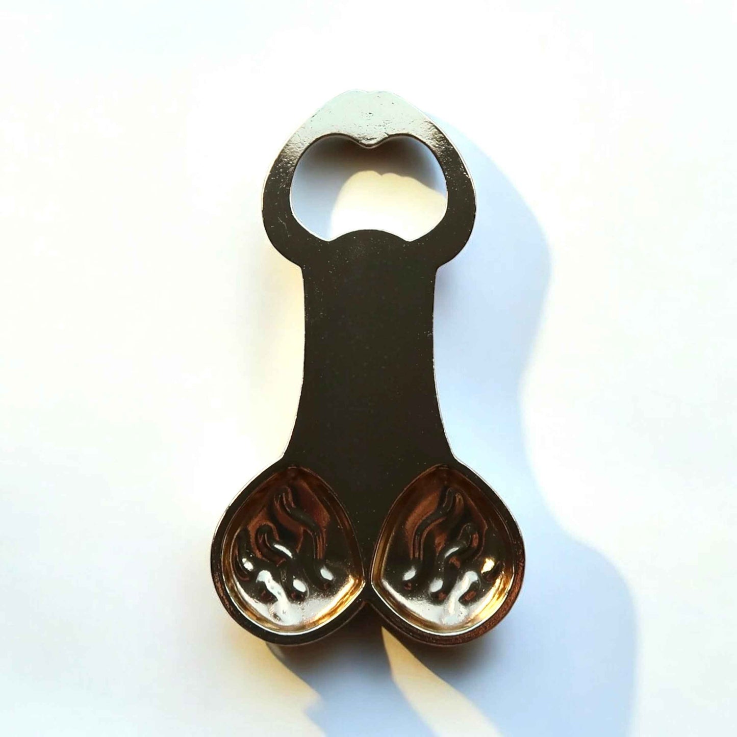Golden Pecker Bottle Opener