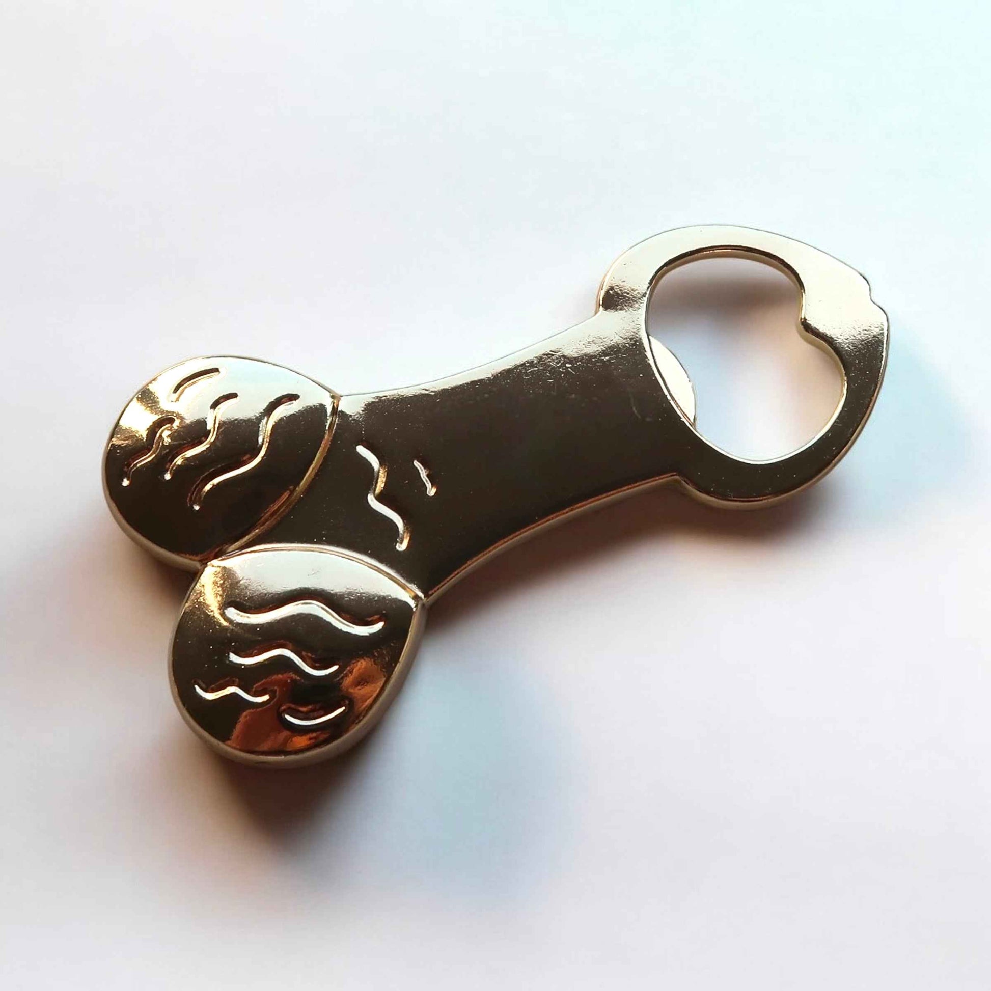 Golden Pecker Bottle Opener